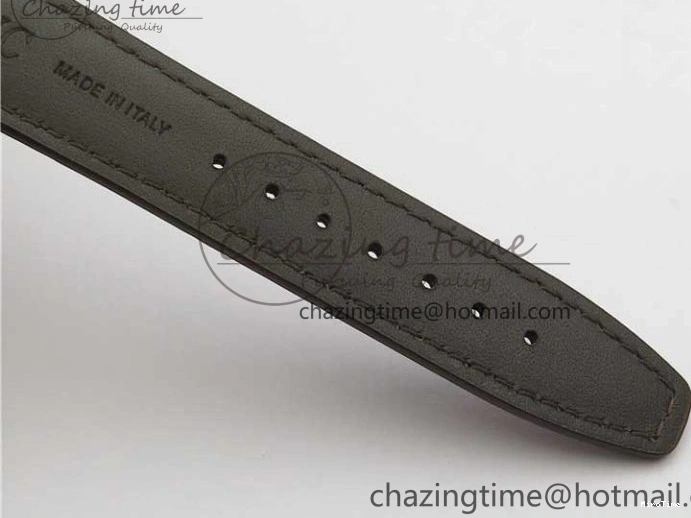 MIROTIME 0408 Original Portuguese IW358304 ZF 1:1 Best Edition SS White Dial RG Markers on Leather Strap A 7077